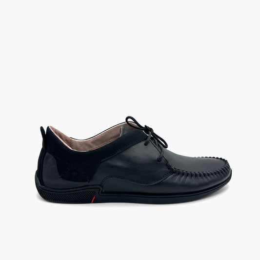 059 Mocassin Cuir Noir